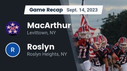 Recap: MacArthur  vs. Roslyn  2023