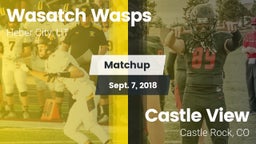 Matchup: Wasatch Wasps vs. Castle View  2018