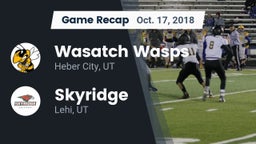 Recap: Wasatch Wasps vs. Skyridge  2018