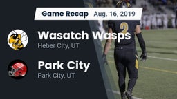 Recap: Wasatch Wasps vs. Park City  2019