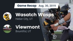Recap: Wasatch Wasps vs. Viewmont  2019