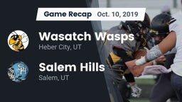 Recap: Wasatch Wasps vs. Salem Hills  2019