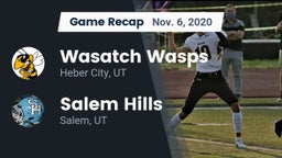Recap: Wasatch Wasps vs. Salem Hills  2020