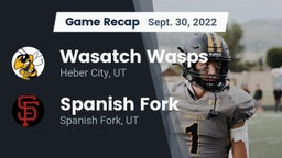 Recap: Wasatch Wasps vs. Spanish Fork  2022