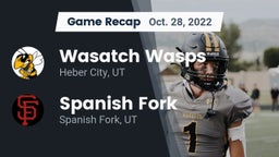 Recap: Wasatch Wasps vs. Spanish Fork  2022