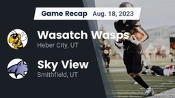 Recap: Wasatch Wasps vs. Sky View  2023