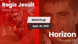 Matchup: Regis Jesuit High vs. Horizon  2019