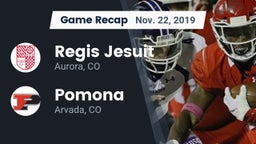 Recap: Regis Jesuit  vs. Pomona  2019