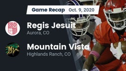 Recap: Regis Jesuit  vs. Mountain Vista  2020