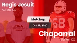 Matchup: Regis Jesuit High vs. Chaparral  2020