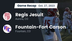 Recap: Regis Jesuit  vs. Fountain-Fort Carson  2023