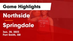 Northside  vs Springdale  Game Highlights - Jan. 20, 2023