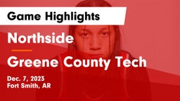Northside  vs Greene County Tech  Game Highlights - Dec. 7, 2023