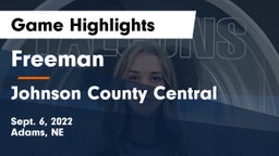 Freeman  vs Johnson County Central  Game Highlights - Sept. 6, 2022