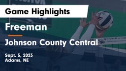 Freeman  vs Johnson County Central  Game Highlights - Sept. 5, 2023