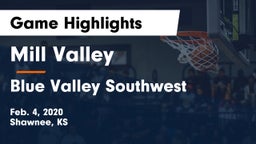 Mill Valley  vs Blue Valley Southwest  Game Highlights - Feb. 4, 2020