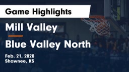 Mill Valley  vs Blue Valley North  Game Highlights - Feb. 21, 2020