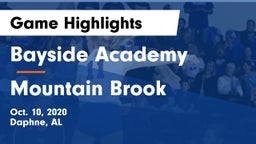 Bayside Academy  vs Mountain Brook  Game Highlights - Oct. 10, 2020