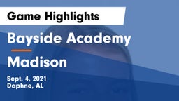Bayside Academy  vs Madison Game Highlights - Sept. 4, 2021
