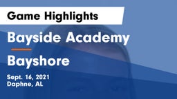 Bayside Academy  vs Bayshore Game Highlights - Sept. 16, 2021