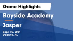 Bayside Academy  vs Jasper  Game Highlights - Sept. 25, 2021