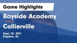 Bayside Academy  vs Collierville  Game Highlights - Sept. 25, 2021