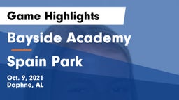 Bayside Academy  vs Spain Park  Game Highlights - Oct. 9, 2021
