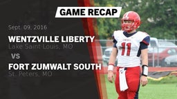 Recap: Wentzville Liberty  vs. Fort Zumwalt South  2016