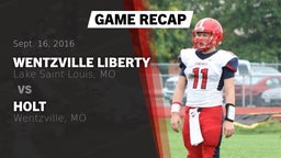 Recap: Wentzville Liberty  vs. Holt  2016