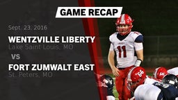 Recap: Wentzville Liberty  vs. Fort Zumwalt East  2016