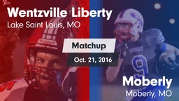 Matchup: Wentzville Liberty vs. Moberly  2016