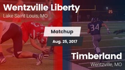 Matchup: Wentzville Liberty vs. Timberland  2017