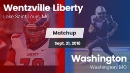 Matchup: Wentzville Liberty vs. Washington  2018