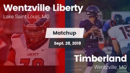 Matchup: Wentzville Liberty vs. Timberland  2018