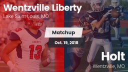 Matchup: Wentzville Liberty vs. Holt  2018
