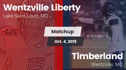 Matchup: Wentzville Liberty vs. Timberland  2019