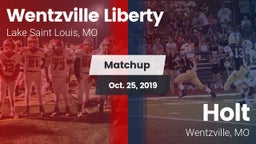 Matchup: Wentzville Liberty vs. Holt  2019