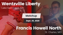 Matchup: Wentzville Liberty vs. Francis Howell North  2020