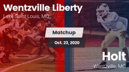 Matchup: Wentzville Liberty vs. Holt  2020