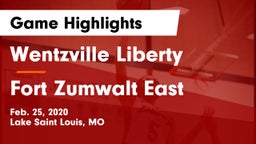 Wentzville Liberty  vs Fort Zumwalt East  Game Highlights - Feb. 25, 2020