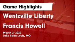 Wentzville Liberty  vs Francis Howell  Game Highlights - March 2, 2020