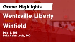 Wentzville Liberty  vs Winfield  Game Highlights - Dec. 6, 2021
