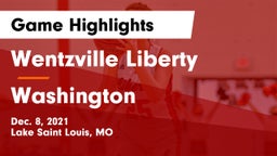 Wentzville Liberty  vs Washington  Game Highlights - Dec. 8, 2021