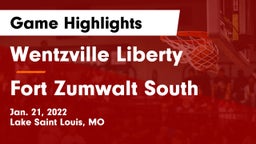 Wentzville Liberty  vs Fort Zumwalt South  Game Highlights - Jan. 21, 2022