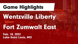 Wentzville Liberty  vs Fort Zumwalt East  Game Highlights - Feb. 18, 2022