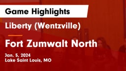 Liberty (Wentzville)  vs Fort Zumwalt North  Game Highlights - Jan. 5, 2024
