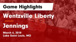 Wentzville Liberty  vs Jennings  Game Highlights - March 6, 2018