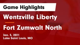 Wentzville Liberty  vs Fort Zumwalt North  Game Highlights - Jan. 5, 2021
