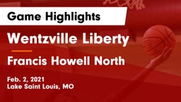 Wentzville Liberty  vs Francis Howell North  Game Highlights - Feb. 2, 2021