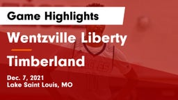 Wentzville Liberty  vs Timberland  Game Highlights - Dec. 7, 2021